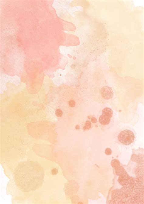 Watercolor Background Peach Color Abstract Texture Digital Paper