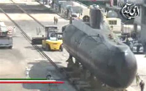 Glimpsed At Iranian Fateh Class Diesel Electric Submarine Global