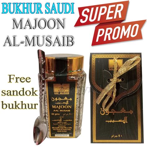 Jual Buhur Saudi Majoon Aal Musaib Ksa Gr Buhur Mabsus Dupa Arab