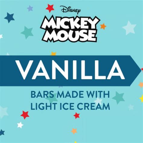 Mickey Mouse Ice Cream Bars, 6 ct - Fry’s Food Stores