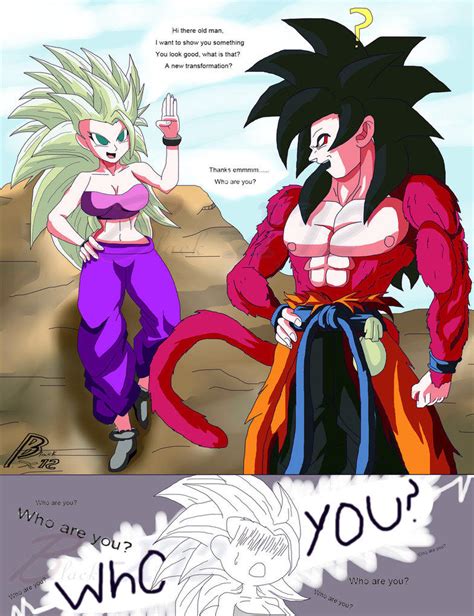 Caulifla Meet Xeno Goku Dragon Ball Know Your Meme