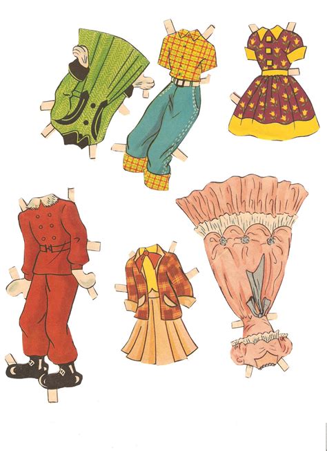 Miss Missy Paper Dolls Blondie Paper Doll 1954