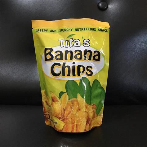 Titas Banana Chips 100 Grams New Packaging Shopee Philippines