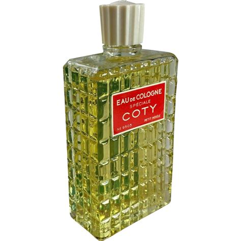 Eau De Cologne Sp Ciale By Coty Reviews Perfume Facts