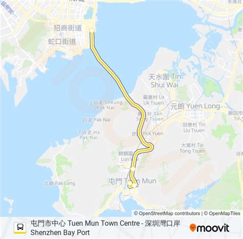 b3x Route Schedules Stops Maps 屯門市中心 Tuen Mun Town Centre Updated