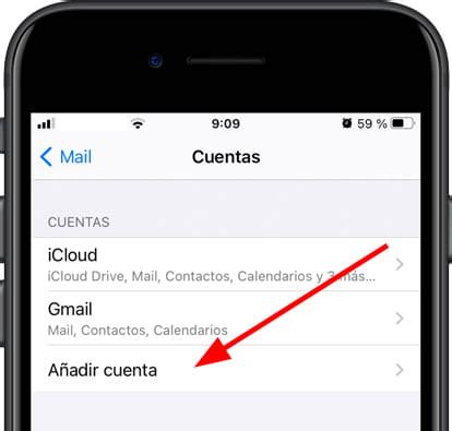 Cómo configurar el correo en un Apple iPhone 11