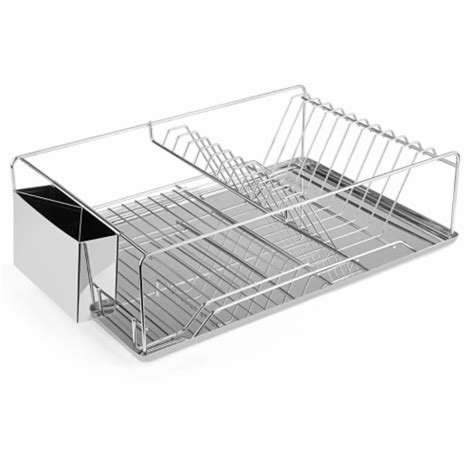 Dish Drying Rack Stainless Steel Dish Rack With Drainboard Cutlery