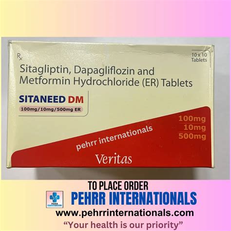 Dapagliflozin Sitagliptin Metformin Hydrochloride Tablets Zabota Sm