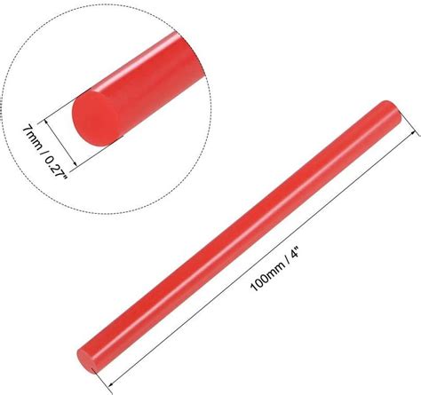 Uxcell Mini Hot Glue Sticks X Red Pcs For Glue Gun High Quality Adhesive Sticks Buy