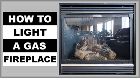 How To Light The Pilot On A Gas Fireplace Youtube