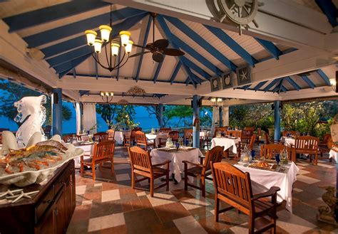 Fresh Seafood And Mediterranean Cuisine Is Served Along The Beach At