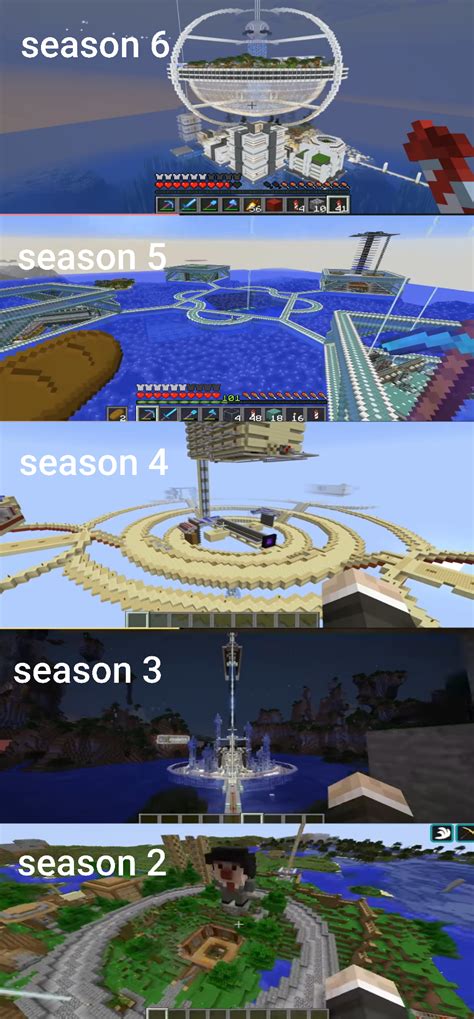 Mumbo jumbo base evolution season 2-6 : r/HermitCraft