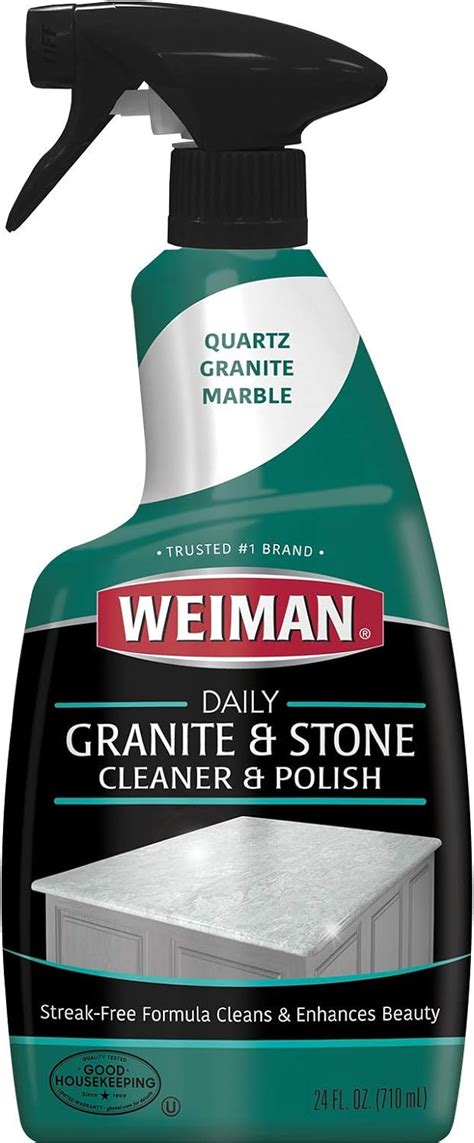 Weiman Granite Cleaner And Polish 24 Ounce 6 Pack For Granite Marble Soapstone