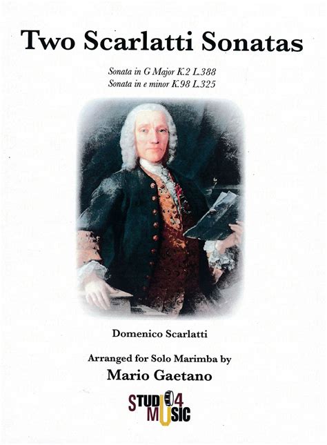 Two Scarlatti Sonatas By Scarlatti Arr Mario Gaetano