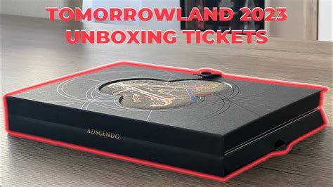 TOMORROWLAND 2023 UNBOXING TICKETS YouTube