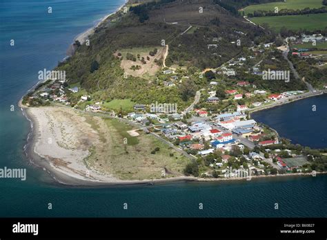 Collingwood Und Aorere River Mündung Golden Bay Nelson Region Südinsel