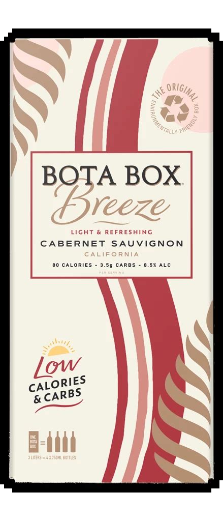 Bota Box Breeze Cabernet Sauvignon 3l Nv Lisas Liquor Barn