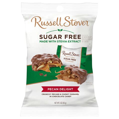 Save On Russell Stover Sugar Free Pecan Delight Caramel Milk