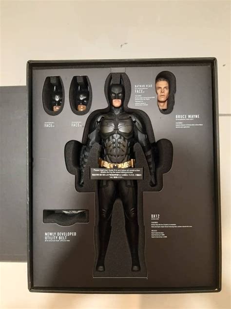 Rare Collectors Item Hot Toys Movie Masterpiece Batman The Dark Knight