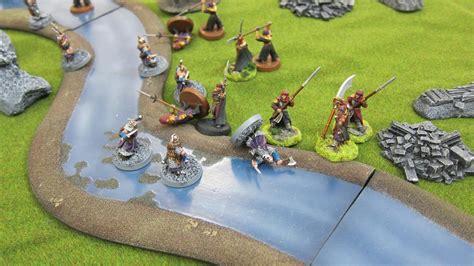 Middle Earth Strategy Battle Game and Warhammer 40k: Battle Report of ...