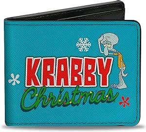 Amazon Buckle Down Nickelodeon Wallet Bifold Spongebob Squidward