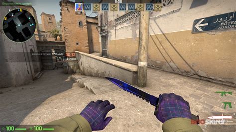 m9 bayonet doppler phase 4 and Gloves Imperial Plaid | BroSkins - CS 2 ...