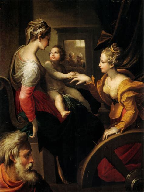 Parmigianino The Mystic Marriage Of Saint Catherine Jen Smith Med