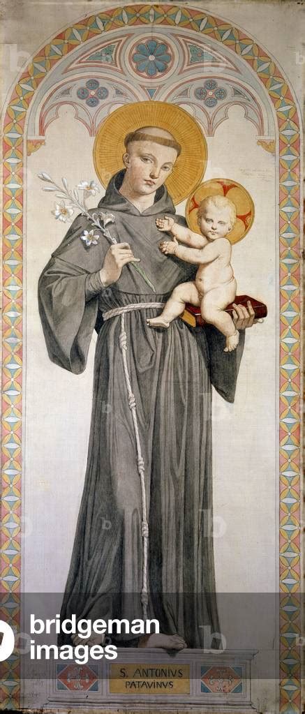 Saint Anthony Of Padua San Antonio Di Padova Painting By Jean