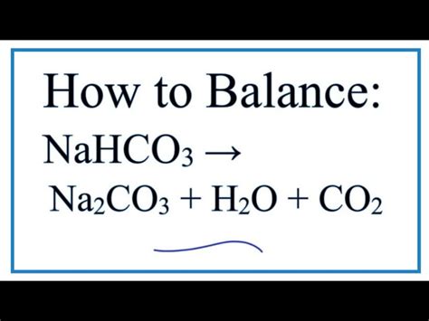 Balanced Chemical Equation For Sodium Carbonate And Water Tessshebaylo