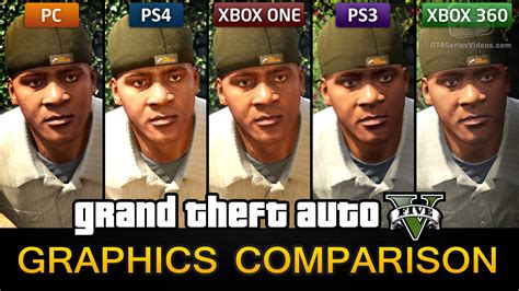 GTA 5 Graphics Comparison – PC / PS4 / Xbox One / PS3 / Xbox 360 – GTA ...