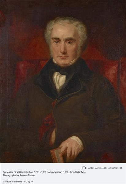 Professor Sir William Hamilton 1788 1856 Metaphysician John