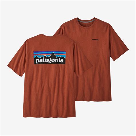 Camiseta Patagonia P 6 Logo Responsibili Tee Quartz Coral Midway Surf