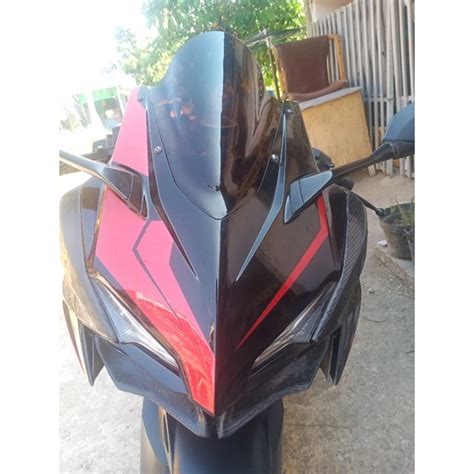 Jual Visor Windshield Jenong Cbr Rr Smoke Clear Shopee Indonesia