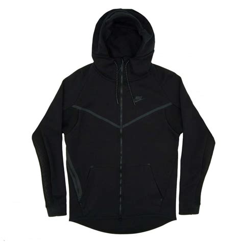 Nike Tech Fleece Windrunner Hero Jacket Black - Mens Jackets from Attic Clothing UK