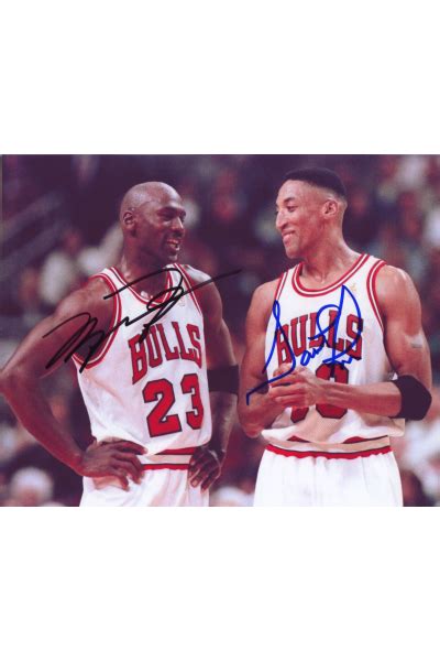 Michael Jordan Scottie Pippen 8x10 Signed Autograph COA Bulls - RBI ...