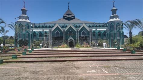 Indonesia Makassar Al Markaz Al Islami Mosque Stock Image Image Of