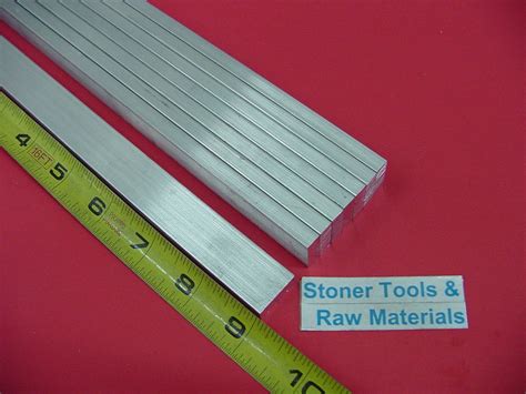 2 Pieces 12 X 1 12 Aluminum 6061 Flat Bar 12 Long 500