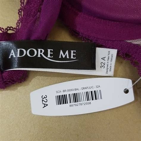 Adore Me Intimates And Sleepwear Adore Me Kimmy Pushup Balconette Bra