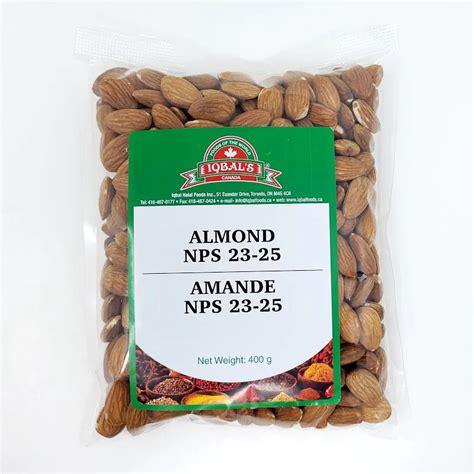 Iqbal Almonds Nps G Iqbal Foods Inc