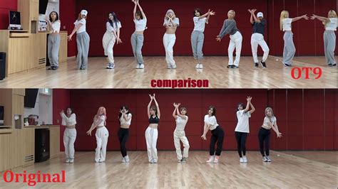 Comparison TWICE 트와이스 Feel Special COMPLETE Ver Original TWICE