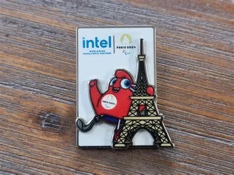 Pins Jeux Olympiques Paris Intel Tour Eiffel Olympics Games Eur