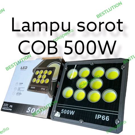 Jual Lampu Sorot Led Mangkok 500 Watt Floodight 500w Lampu Tembak Led