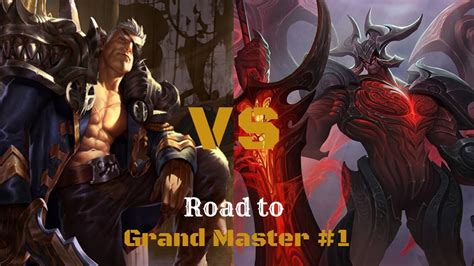 Road To Grand Master 1 Garen VS Aatrox League Of Legends Wild