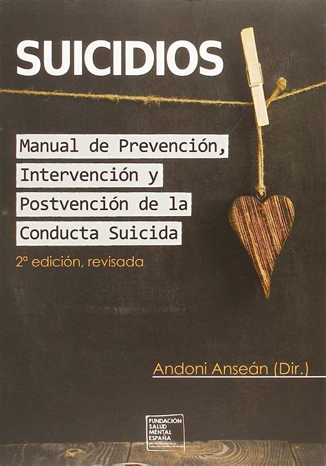 Amazon in Buy Suicidios Manual de Prevención Intervención y