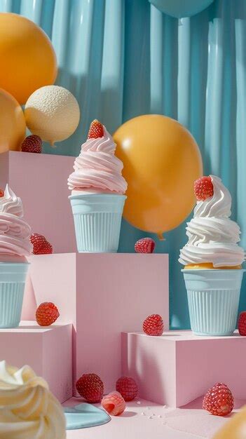 Unicorn Hot Choolate And Cookies For Party Premium Ai Generated Image