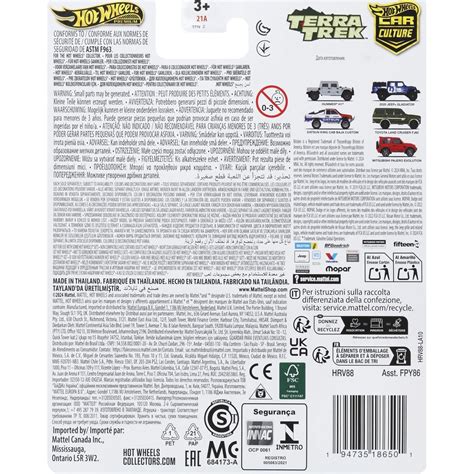 Mattel Hot Wheels Hw Premium Hw Toyota Landcruiser Fpy Hrv