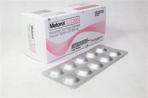 Metoprolol Succinate Er Tablet 200mg Manufacturers Supplier