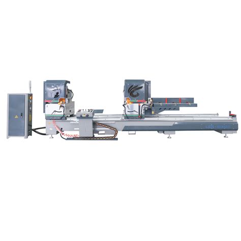 Mitre Double Head Sawing And Cutting Machine UPVC PVC Window Door