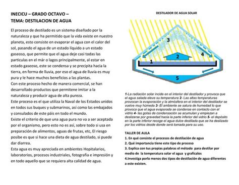 Destilacion De Agua PPT