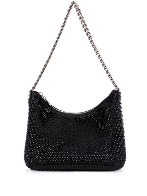 Stella McCartney Falabella Zip Mini Shoulder Bag Black FARFETCH AU